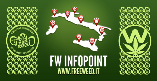 Progetto FreeWeed InfoPoint - Punti Informativi sul territorio