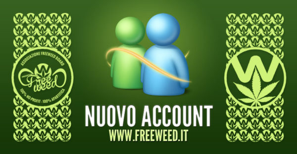 Attuvazione Nuovo Account FreeWeed.it